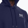 Bluza męska Under Armour Essential Fleece Hoodie midnight navy/white 4