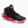 Buty do koszykówki męskie Under Armour Jet '21 black/red/white