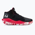 Buty do koszykówki męskie Under Armour Jet '21 black/red/white 2