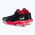 Buty do koszykówki męskie Under Armour Jet '21 black/red/white 3