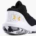 Buty do koszykówki męskie Under Armour Jet '21 black/white/metallic gold 8