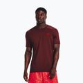 Koszulka treningowa męska Under Armour UA Hg Armour Fitted chestnut red/radio red 3
