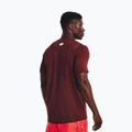 Koszulka treningowa męska Under Armour UA Hg Armour Fitted chestnut red/radio red 4