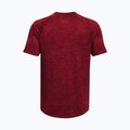 Koszulka treningowa męska Under Armour Tech 2.0 bolt red/chestnut red/black 2