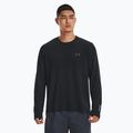 Longsleeve do biegania męski Under Armour Seamless Stride black/reflective