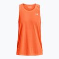 Koszulka do biegania męska Under Armour Streaker Singlet orange blast/orange blast/reflective 4
