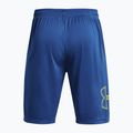 Spodenki treningowe męskie Under Armour Tech Graphic blue mirage/starfruit 6