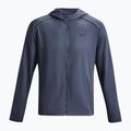 Kurtka do biegania męska Under Armour Storm Run Hooded downpour gray/harbor blue/reflective 4