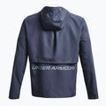 Kurtka do biegania męska Under Armour Storm Run Hooded downpour gray/harbor blue/reflective 5