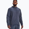 Kurtka do biegania męska Under Armour Storm Run Hooded downpour gray/harbor blue/reflective 6