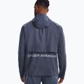 Kurtka do biegania męska Under Armour Storm Run Hooded downpour gray/harbor blue/reflective 7
