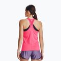 Koszulka treningowa damska Under Armour HeatGear Armour Racer pink shock/iridescent 3