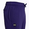 Spodnie męskie Under Armour Rival Fleece Joggers sonar blue/onyx white 5