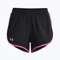 Spodenki do biegania damskie Under Armour Fly By 2.0 black/rebel pink/reflective 3