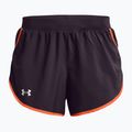 Spodenki do biegania damskie Under Armour Fly By 2.0 tux purple/orange blast/reflective 4