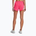 Spodenki do biegania damskie Under Armour Fly By 2.0 pink shock/white/reflective 2