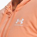 Bluza damska Under Armour Rival Terry FZ Hoodie mellow orange/white 3
