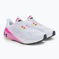 Buty do biegania damskie Under Armour W Hovr Machina 3 white/rebel pink/black 4