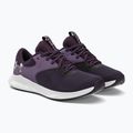 Buty treningowe damskie Under Armour W Charged Aurora 2 tux purple/retro purple/metallic silver 4