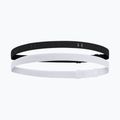 Opaska na głowę Under Armour Mini Bands (2 szt.) black/mod gray