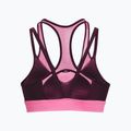 Biustonosz treningowy Under Armour Infinity Mesh Low purple stone/pink edge 2