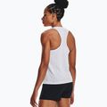 Koszulka do biegania damska Under Armour Seamless Stride Singlet white/reflective 2