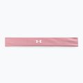 Opaska na głowę damska Under Armour Play Up pink elixir/white 2