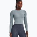 Longsleeve treningowy damski Under Armour Rush Seamless harbor blue/downpour gray/iridescent