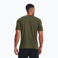 Koszulka męska Under Armour Sportstyle Left Chest marine green/black 3