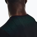 Longsleeve treningowy męski Under Armour Armourprint black/coastal teal 5