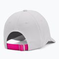Czapka z daszkiem damska Under Armour Blitzing Adj halo gray/rebel pink 6