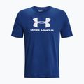 Koszulka męska Under Armour Sportstyle Logo blue mirage/white/white 5