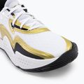 Buty do koszykówki Under Armour Spawn 5 white/black/metallic gold 7