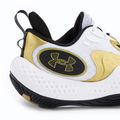 Buty do koszykówki Under Armour Spawn 5 white/black/metallic gold 8