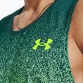 Koszulka do biegania męska Under Armour Rush Cicada Singlet coastal teal/lime surge/lime surge 3