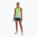 Koszulka do biegania damska Under Armour Rush Cicada Singlet lime surge/halo gray/black 2
