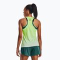 Koszulka do biegania damska Under Armour Rush Cicada Singlet lime surge/halo gray/black 3