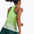 Koszulka do biegania damska Under Armour Rush Cicada Singlet lime surge/halo gray/black 4