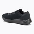 Buty do biegania damskie Under Armour Charged Pursuit 3 black/black/metallic silver 3