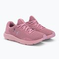 Buty do biegania damskie Under Armour Charged Pursuit 3 pink elixir/pink elixir/pink elixir 4