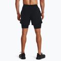 Spodenki męskie Under Armour Peak Woven 2in1 black/black 3