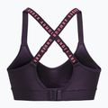 Biustonosz treningowy Under Armour Infinity Covered Mid tux purple/pink shock 4