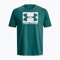 Koszulka męska Under Armour Boxed Sportstyle coastal teal/white 4