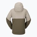 Kurtka snowboardowa męska Volcom L Ins Gore-Tex dark khaki 5