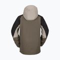 Kurtka snowboardowa męska Volcom Brighton Pullover dark khaki 2