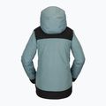Kurtka snowboardowa damska Volcom Ell Ins Gore-Tex green ash 9
