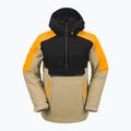 Kurtka snowboardowa męska Volcom Brighton Pullover gold 8