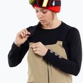 Spodnie snowboardowe damskie Volcom Swift Bib Overall dark khaki 4