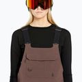 Spodnie snowboardowe damskie Volcom Creston 3D Stretch Bib Overall mahogany 5