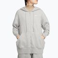 Bluza damska Nike Sportswear Phoenix Fleece dark grey heather/sail 4